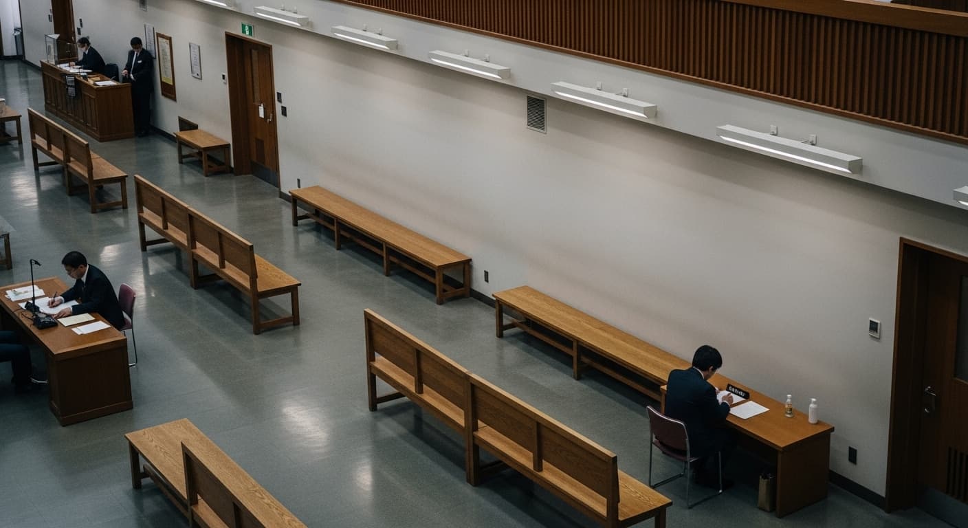 再審請求の既済1,218人に対し、再審開始決定は7人。棄却された121人のうち115人は事実の取調べを受けていない